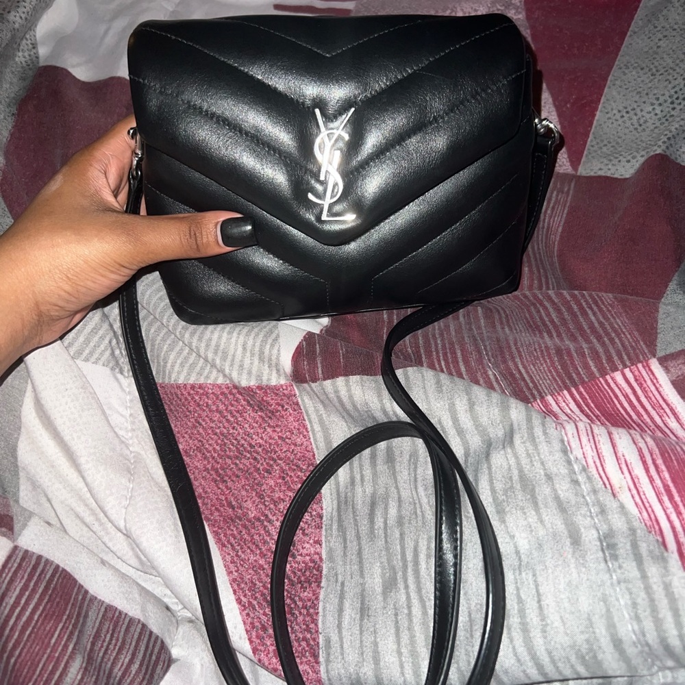 COPY - Saint Laurent Loulou toy calfskin v flap crossbody bag
